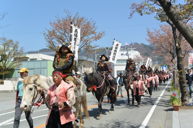 【終了しました】武田二十四将騎馬行列が開催されます！