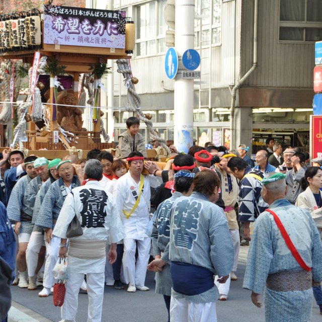 甲府えびす講祭り