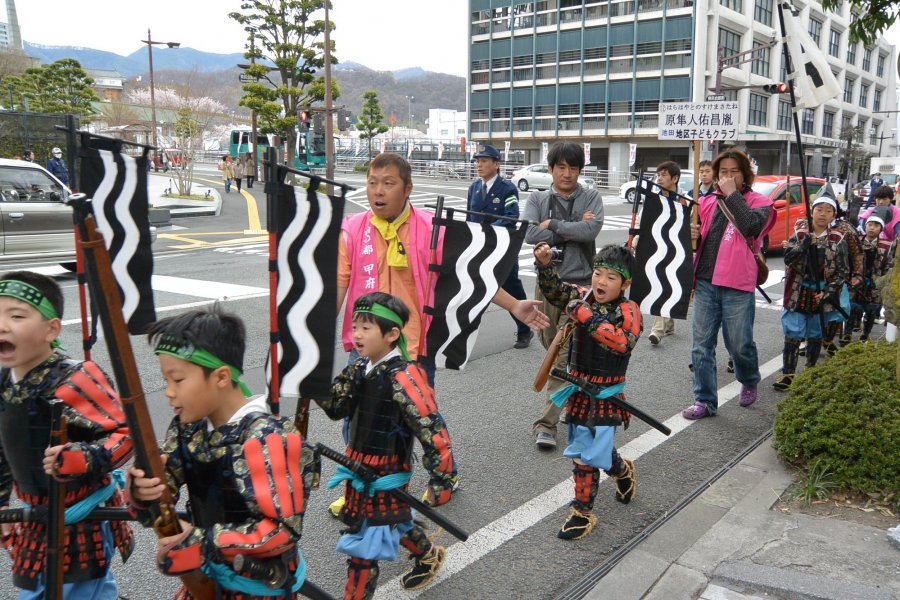 画像提供：山梨県信玄公祭り実行委員会