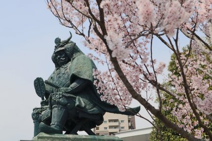 Takeda Shingen statue
