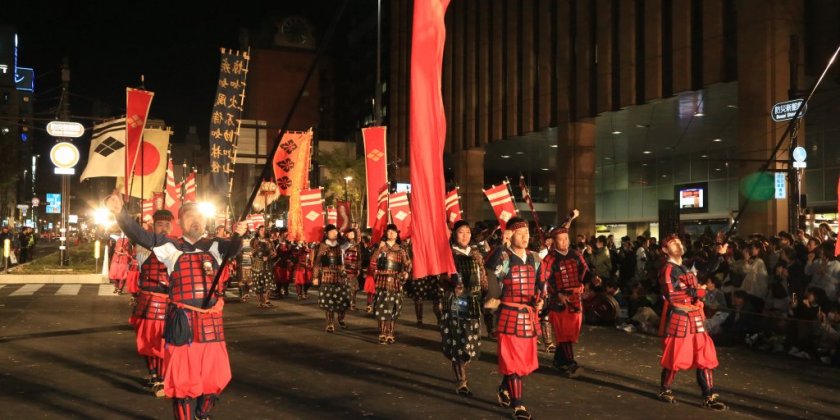 画像提供：山梨県信玄公祭り実行委員会